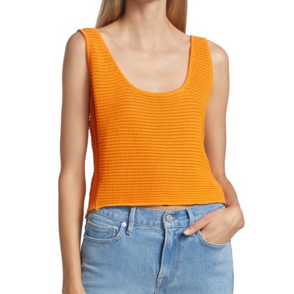 Frame Crochet Tank Top - Picture 1 of 8
